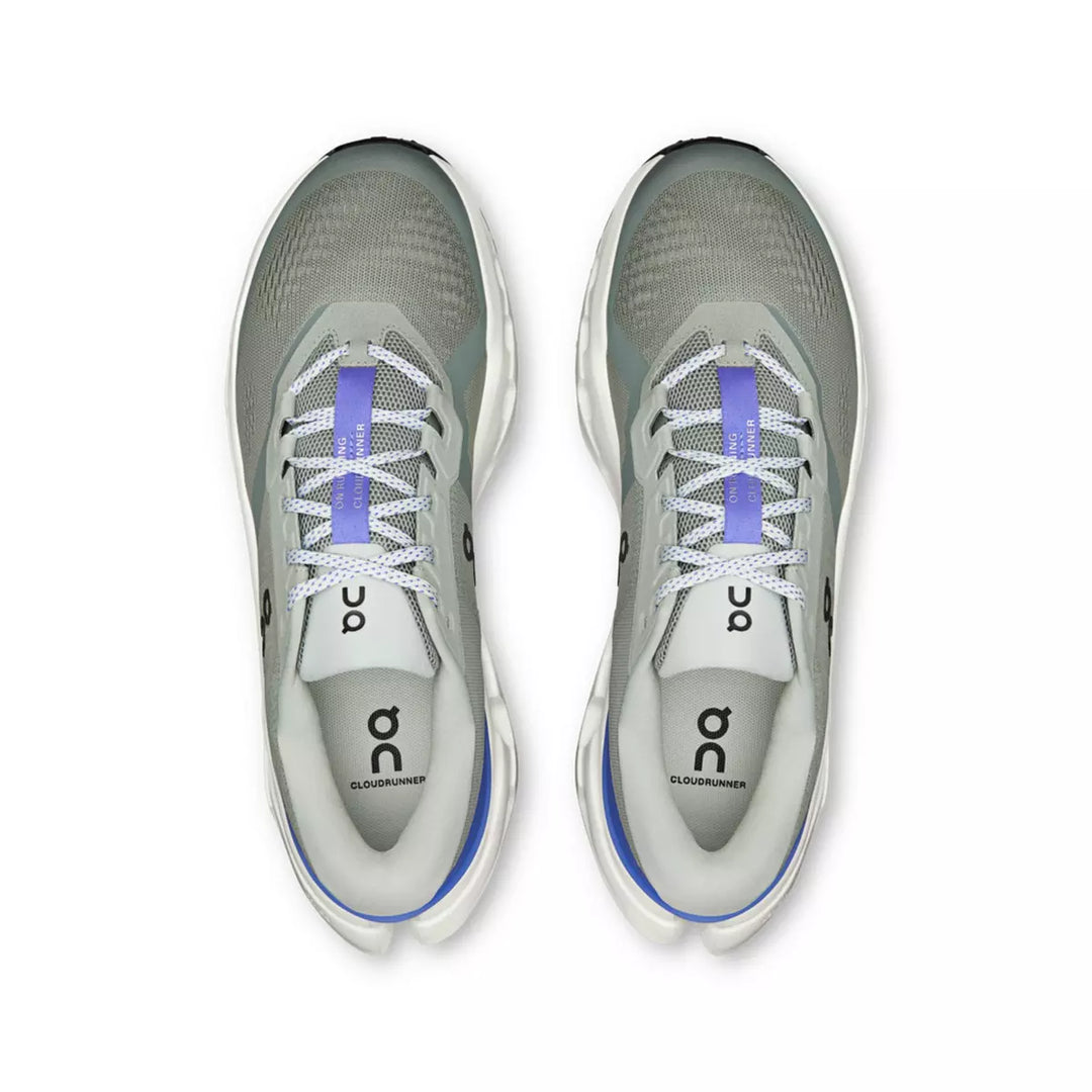 Heren On Cloudrunner 3 Wide – comfortabele stabiele hardloopschoen