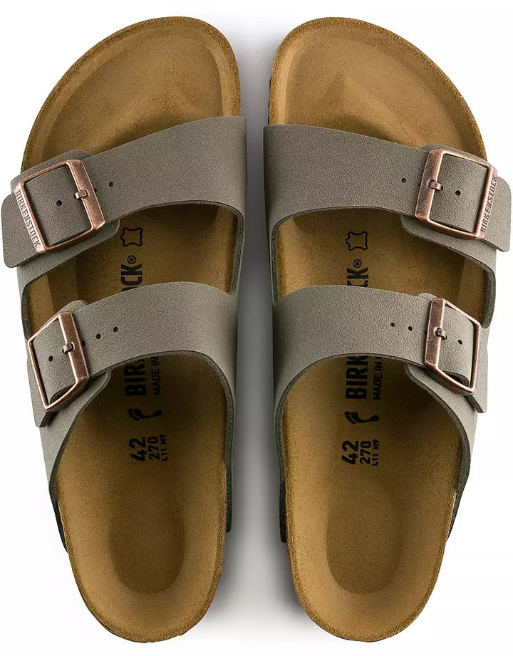 Birkenstock Arizona Birkibuc Sandals - Medium/Narrow Fit