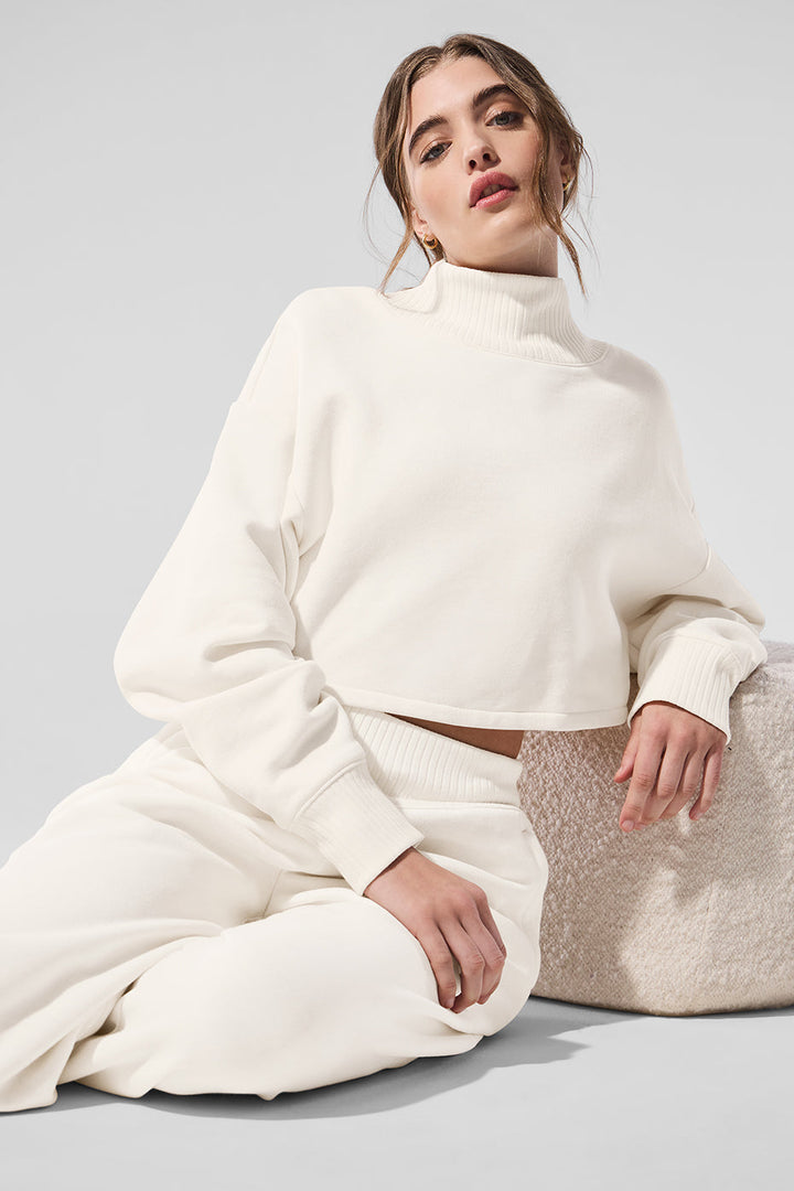 Cropped Serenity Coverup - Ivory