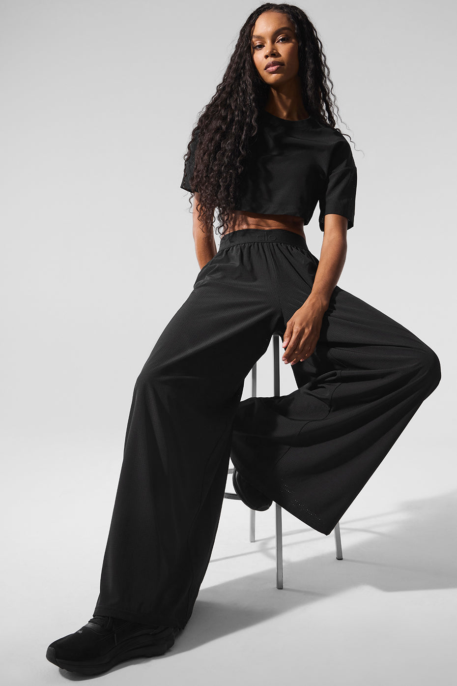 Mesh Mirage Trouser - Black