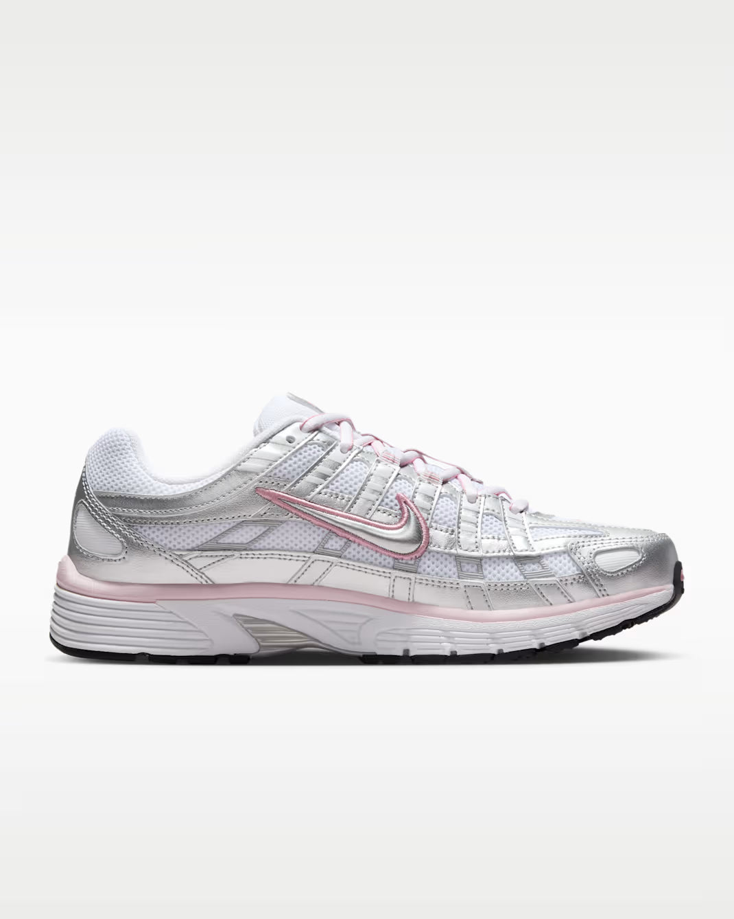 NIKE - P-6000 Metallic Silver Roze